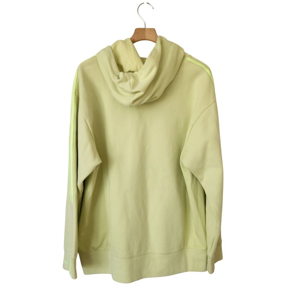 Adidas X Ivy Park Beyonce Yellow Hooded Sweatshirt Oversized Unisex Sporty Cute - Picture 2 of 13